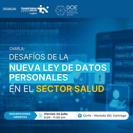 Desafíos de la nueva Ley de Datos Personales en el sector Salud