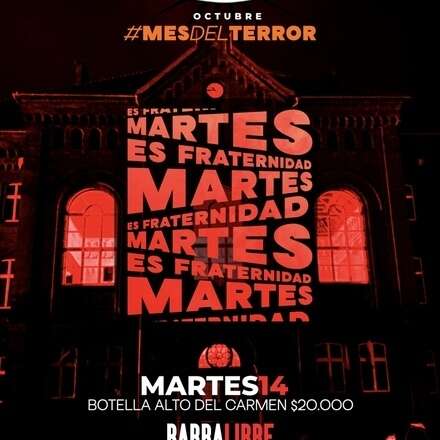 MARTES 14  OCTUBRE / TICKETS