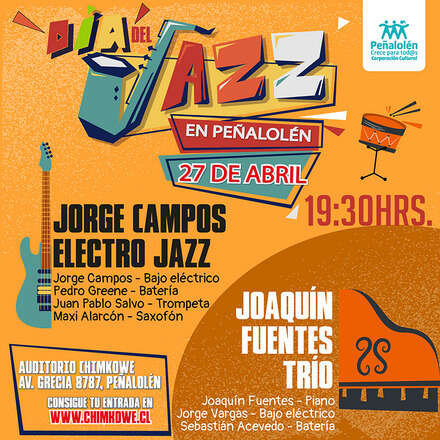 Concierto Día del Jazz en Peñalolén