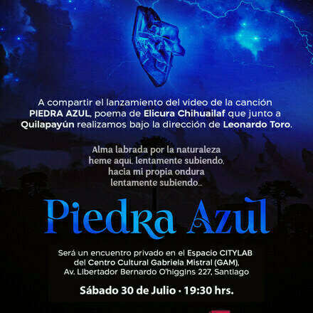 Lanzamiento "Piedra Azul" de Kalfu y Quilapayún