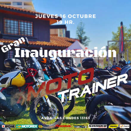 Inauguración Tienda Mototrainer