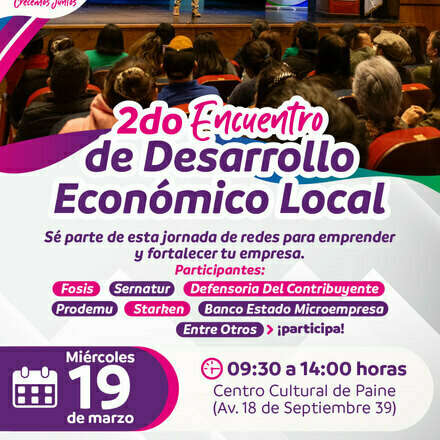 INSCRIPCIONES 2do ENCUENTRO DE DESARROLLO ECONÓMICO Y LOCAL