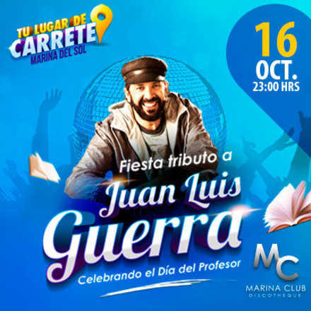 Fiesta Tributo a Juan Luis Guerra Celebrando el Día del Profesor