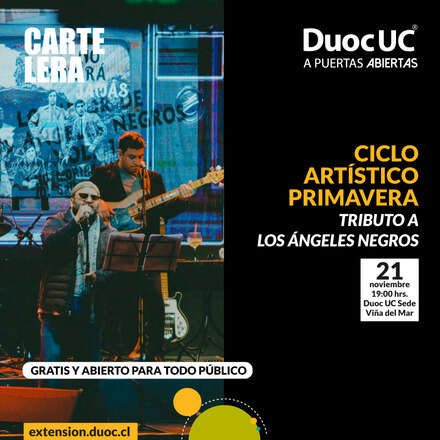 Concierto Tributo a Los Angeles Negros 