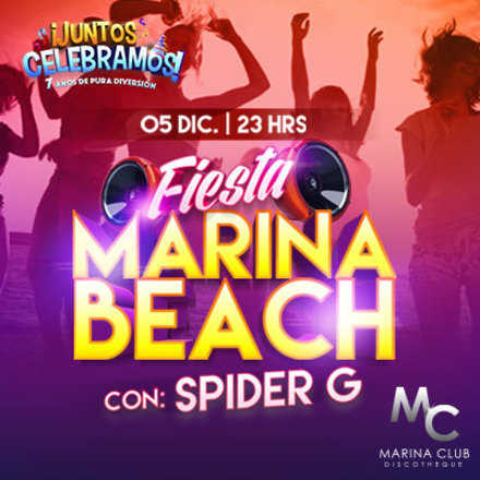 Fiesta Marina Beach con Spider G