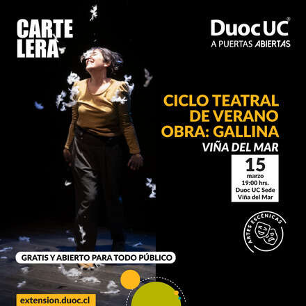 Ciclo Teatral Verano - Obra Gallina 