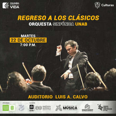 Regreso a los clásicos | Concierto | Orquesta Sinfónica UNAB