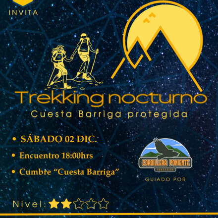 Trekking Nocturno Cuesta Barriga