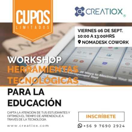 Workshop | Herramientas Tecnológicas para la Educación