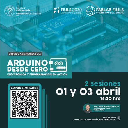 Taller de Arduino Básico para Comunidad ULS - 01 y 03 abr 2026