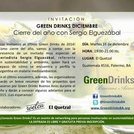 Green Drinks Buenos Aires / Cierre del año con Sergio Elguezábal