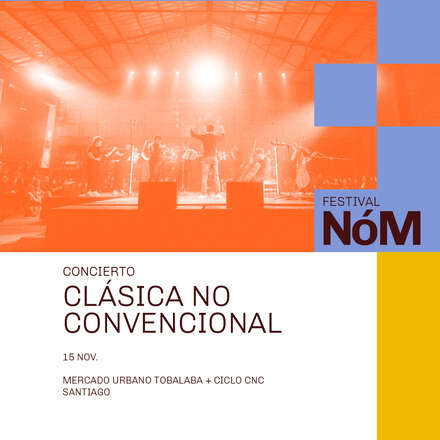 Concierto Festival NóM - Nueva ópera y música en MUT