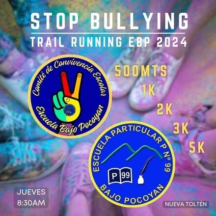 STOP BULLYING TRAIL RUNNING EBP 2024