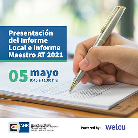 Presentación del Informe Local e Informe Maestro AT 2021
