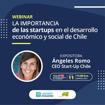 Webinar: La importancia de las startups en el desarrollo económico y social de Chile