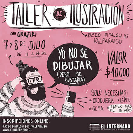 "TALLER de ILUSTRACIÓN: Yo No Sé Dibujar, Pero me Gustaría"