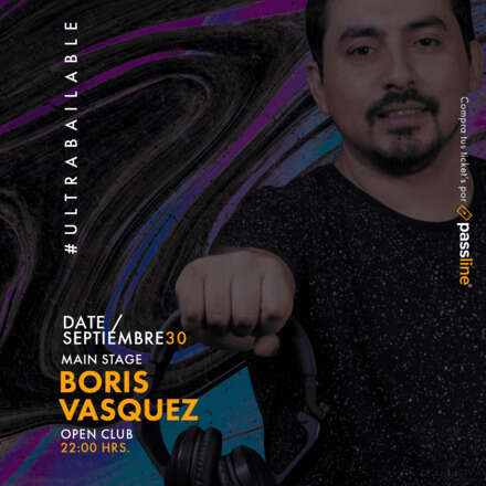 VIERNES 30 / CLUB ONE NIGHTLIFE / DOS PISTAS DE BAILE / ULTRABAILABLE DJ BORIS VASQUEZ / ROOFTOP DJ PENSATIVO / LISTA DCTO / HOMBRES + 23 / MUJERES + 21 