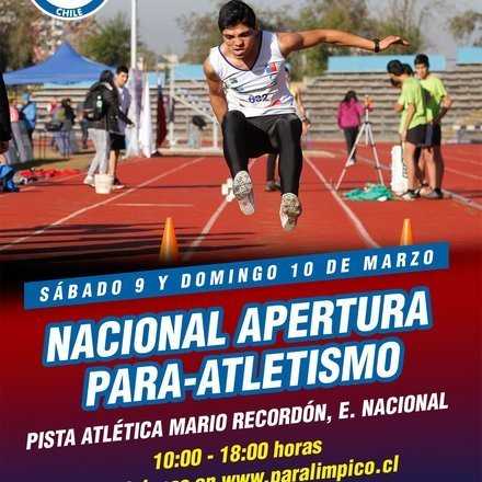 Campeonato Nacional de Para-Atletismo "Apertura 2019"