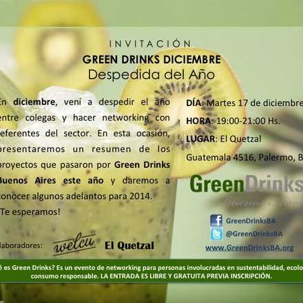 Green Drinks Buenos Aires / Despedida del Año