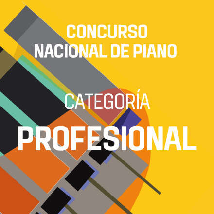 Final Concurso nacional de piano | Categoría profesional