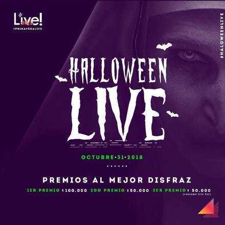 HALLOWEEN LIVE / 31 OCTUBRE / #ONEGROUP RR.PP