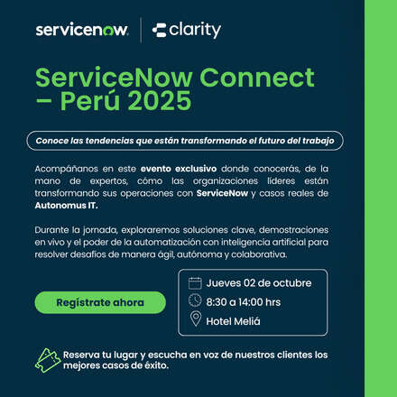ServiceNow Connect Perú