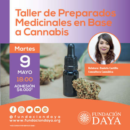 Taller de Preparados Medicinales a base de Cannabis 9 mayo 2023
