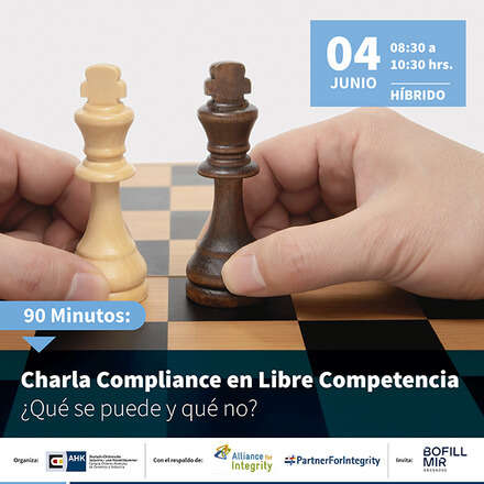 Charla de 90 minutos: Compliance en Libre Competencia – Qué se puede y qué no