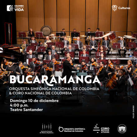Concierto de la Orquesta Sinfónica Nacional de Colombia y el Coro Nacional de Colombia