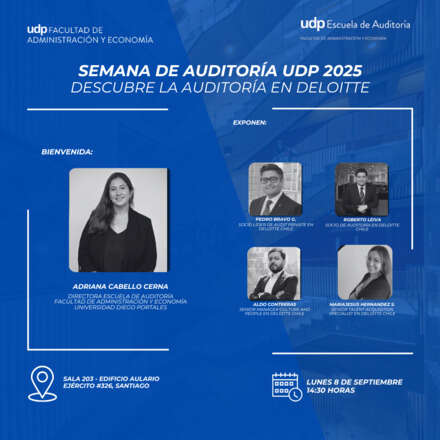 Semana de la Auditoría UDP 2025: Día 1 Deloitte