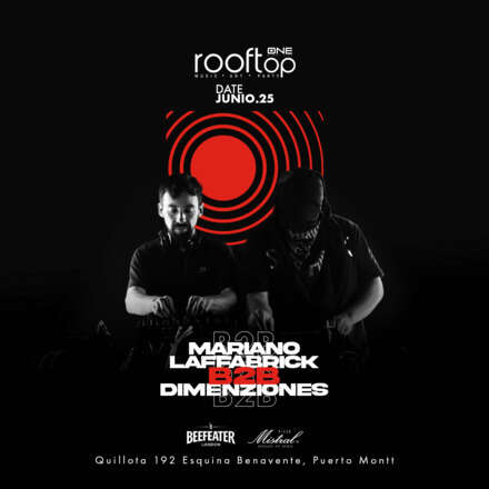 DOMINGO 25/06 / DOS PISTAS DE BAILE / SECTOR DE BAILE DJ PRESS / AZOTEA ELECTRONICA / MARIANO LAFFABRICK B2B DIMENZIONES / LISTA DCTO EMBAJADORES / HOMBRES + 23 / MUJERES + 21  