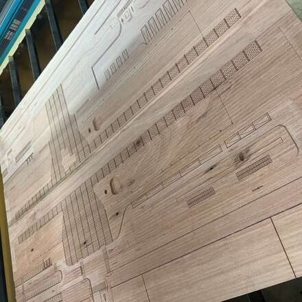 Láser CNC para carpintería junto a Catalina Pérez 