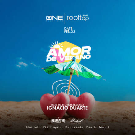 JUEVES 23/02 / #AMORDEVERANO / DOS PISTAS DE BAILE / ULTRABAILABLE DJ IGNACIO DUARTE / TERRAZA ELECTRÓNICA MAY JARDANI B2B HIDALGO 808 / LISTA DCTO EMBAJADORES 