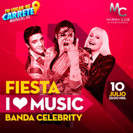 Fiesta I love Music con Banda Celebrity