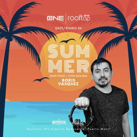 MIÉRCOLES #SUMMERTIME / PISTA ULTRABAILABLE/ DJ BORIS VASQUEZ / LISTA DCTO EMBAJADORES 