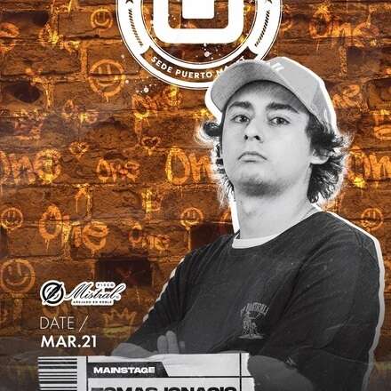 JUEVES / 21-03 / FACULTAD ONE / MAIN STAGE - TOMAS IGNACIO / TERRAZA ELECTRÓNICA - FCO BARRIA / CLOSING SUMMER / LISTA DCTO +19 