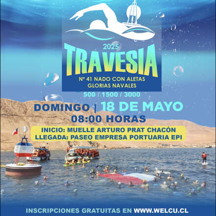 Travesía Nado con Aletas Nº41, Glorias Navales