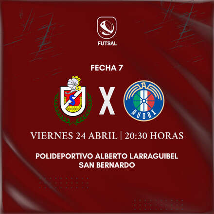 FECHA 7 FUTSAL ASCENSO - CDLS vs AUDAX