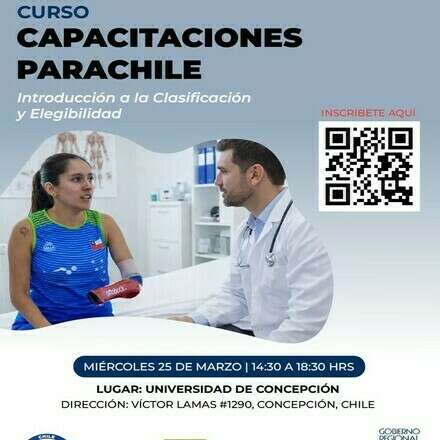 Capacitaciones PARACHILE: Introducción a la Clasificación Deportiva y Elegibilidad 