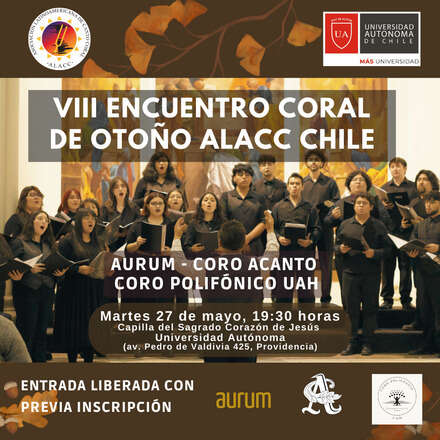 VIII Encuentro de Otoño ALACC - Chile (Martes 27)