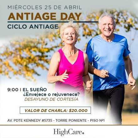 Ciclo Antiage - Antiage Day - El Sueño