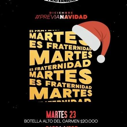 MARTES 23 DICIEMBRE / TICKETS