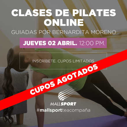 Clase Pilates Online - Jueves 02 Abril