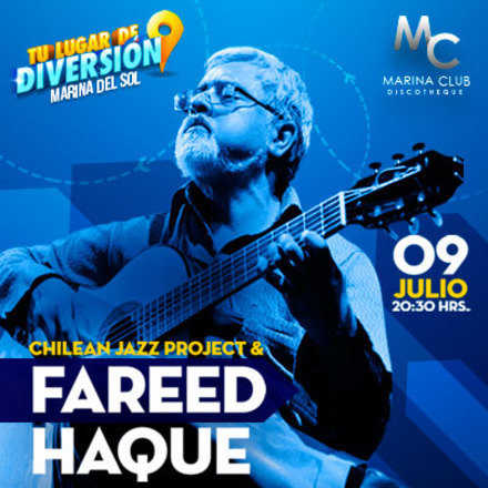 4° Noche de Jazz Vinos & Blues con Fareed Haque & Chilean Project