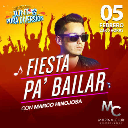 Fiesta Pa' Bailar con Marco Hinojosa