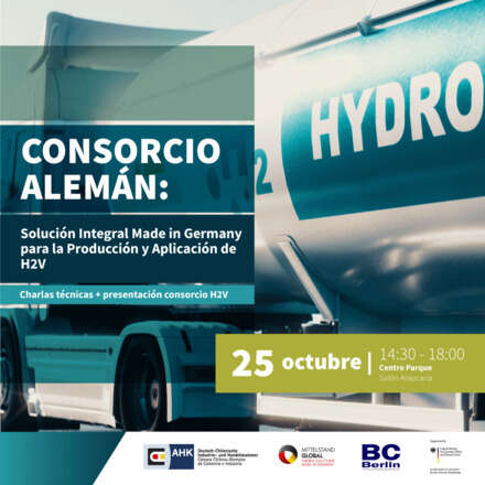 Consorcio Alemán: Solución Integral Made in Germany para la Producción y Aplicación de H2V