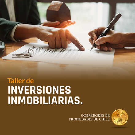 TALLER DE INVERSIÓN INMOBILIARIA EN SANTIAGO