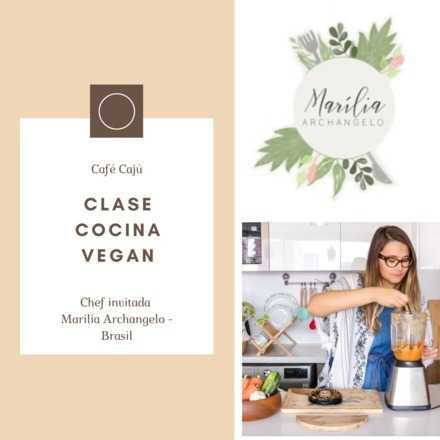 Clase Cocina vegan - Quiches - con Marilia Archangelo - Brasil