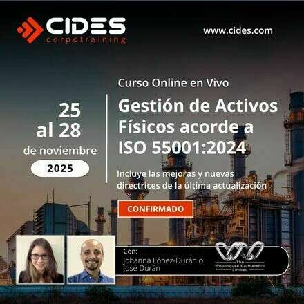 Gestión de Activos Físicos acorde a ISO 55000