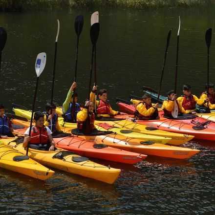 Regata aniversario 80 años Liceo Raúl Broussain Campino